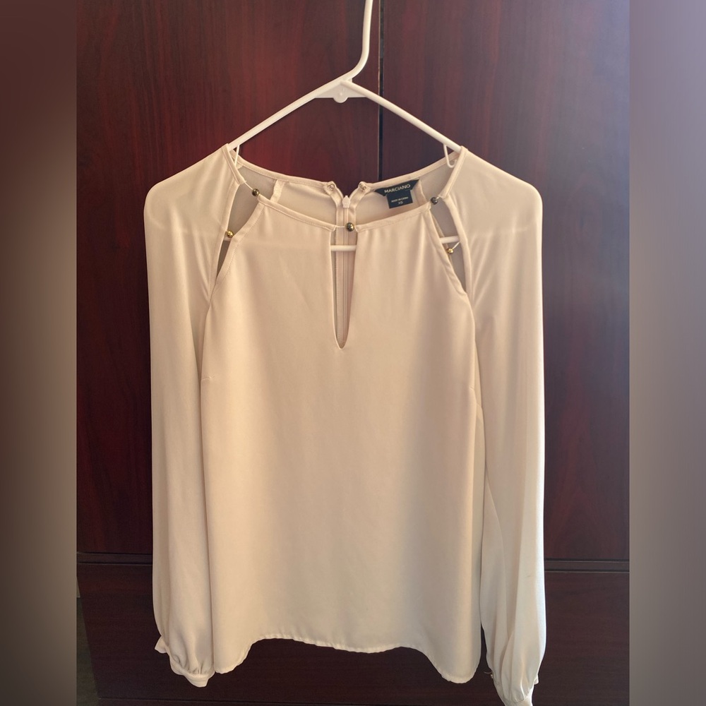 Marciano Cream Blouse
